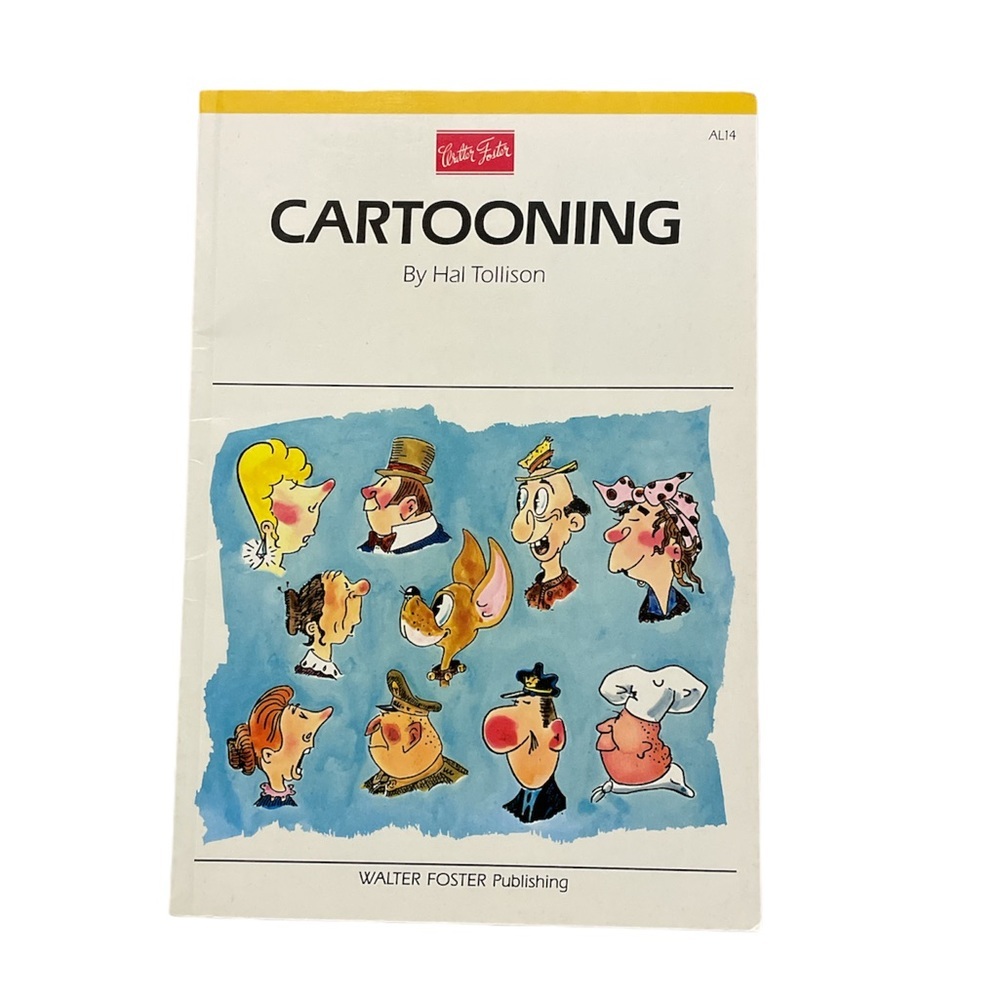 Cartooning [Artist's Library series #14] Kids or Adult Book, New
